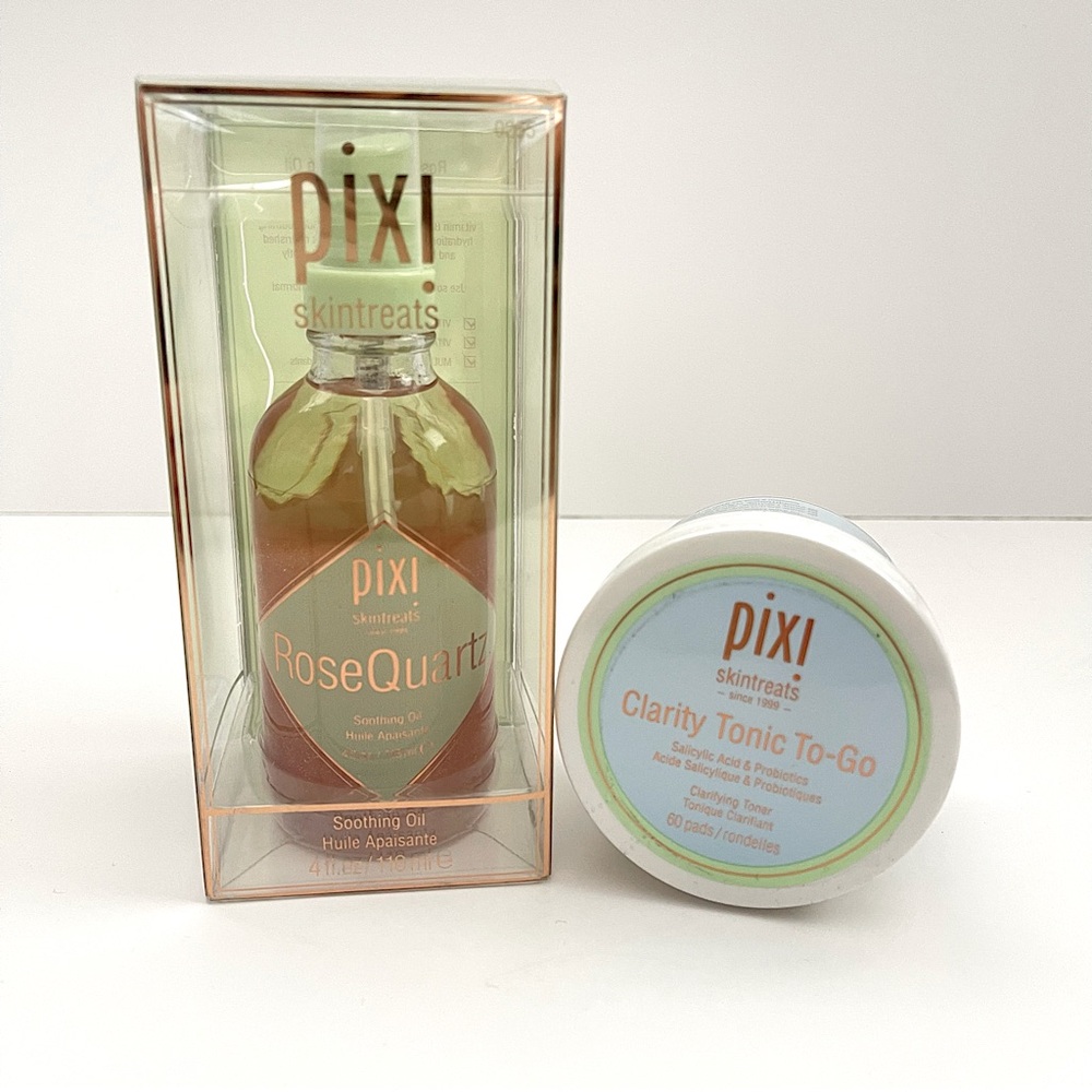 Pixi Skintreats RoseQuartz Soothing Oil & Clarity Tonic To-Go